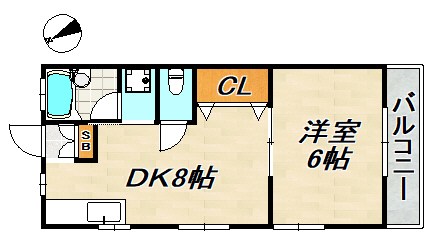 リリーオブザヴァレー 間取り図