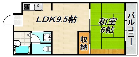 真能ハイツ 間取り図
