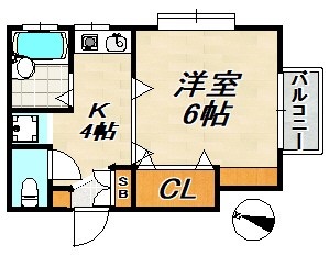 グリーンリバティー 間取り図