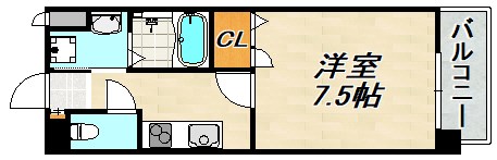 カレッジハイツ学園 間取り図