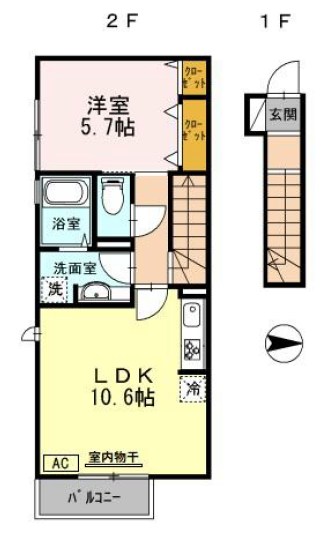 プランドール 間取り図