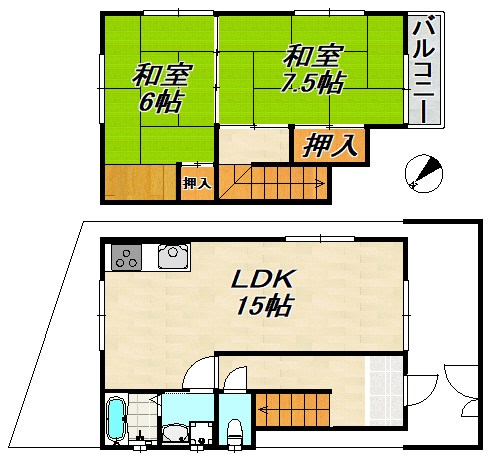 工藤邸 間取り図