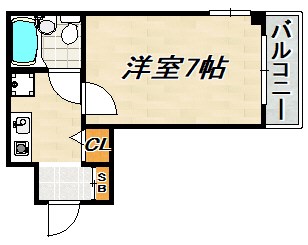 フローラル板宿 間取り図