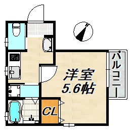 A-EAST須磨海浜公園 間取り図