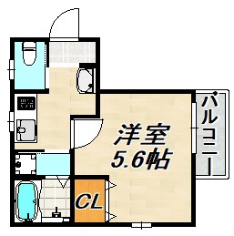 A-EAST須磨海浜公園 間取り図