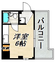 板宿北マンション 間取り図