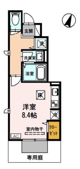メゾンエトワール神戸西山町 間取り図