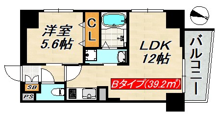 SDグランツ新神戸ステーションフロント 間取り図