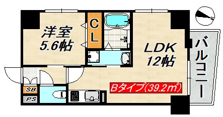 SDグランツ新神戸ステーションフロント 間取り図