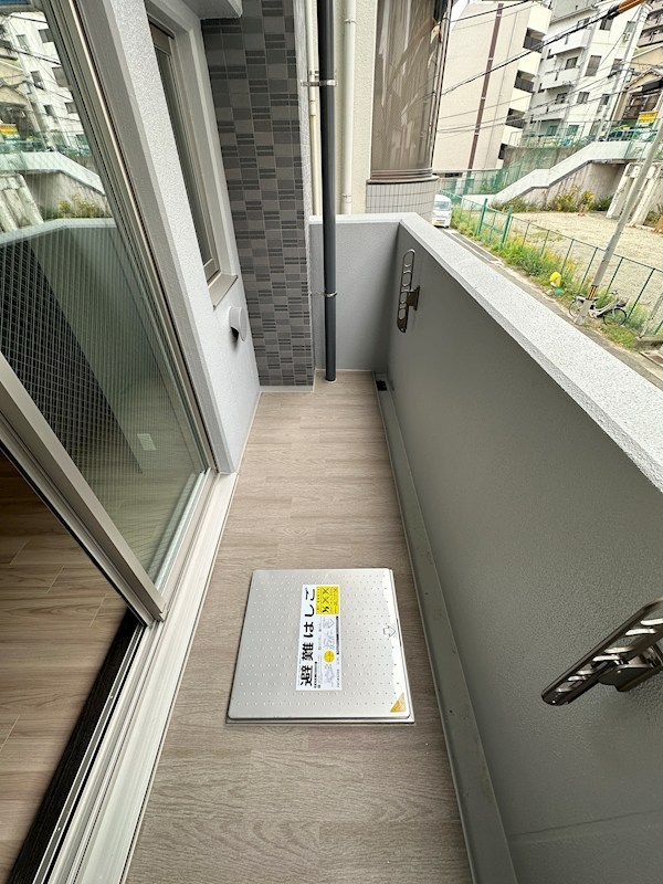 SDグランツ三宮イーストフロント ベランダ