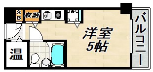 学園西カレッジハイツ 間取り図