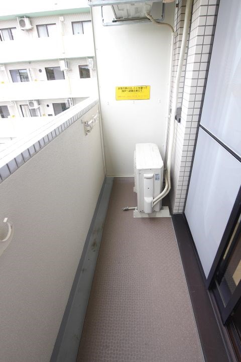 学園西カレッジハイツ ベランダ