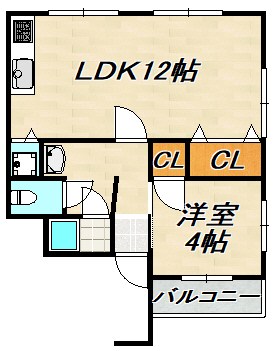 千守マンション 間取り図