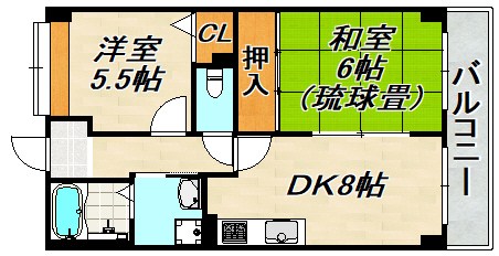 コーレジアス須磨 間取り図
