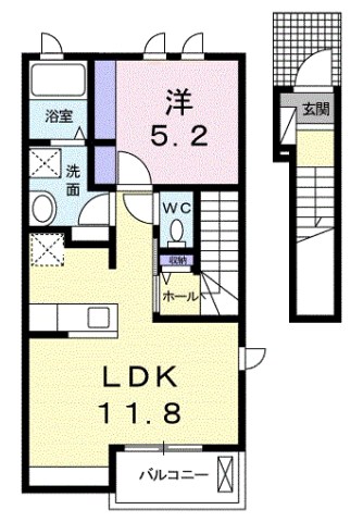 アドニス 間取り図