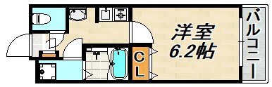 アビデ西町 間取り図