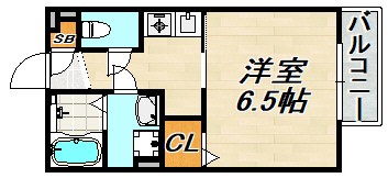 J・グランデ・神戸谷上 間取り図