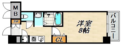 ステーションコートサウス 間取り図