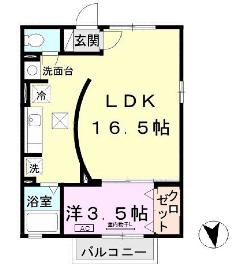 ヒルサイドレジデンス　C棟 間取り
