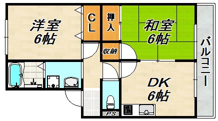 クレスト晴雅 間取り