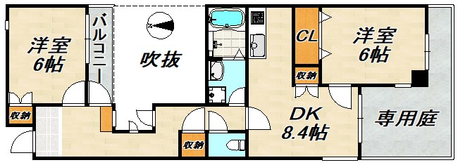 グランドメゾン須磨 間取り図
