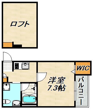 プレジャー神戸 間取り図