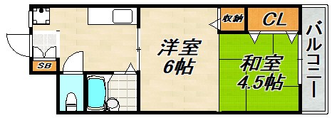 コーポアルム２ 間取り