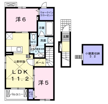 コンフォート名谷Ⅱ 間取り
