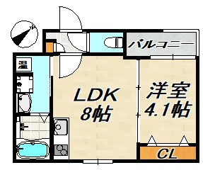 エフ ルブラ シーム 間取り図