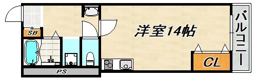 メゾンALL-IN 間取り図