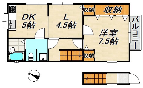 ハイツオー 間取り