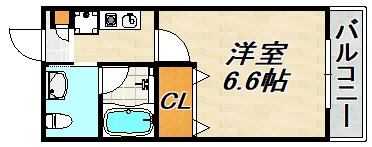 ハイム天神 間取り