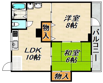 シャトーすずらんⅢ 間取り図