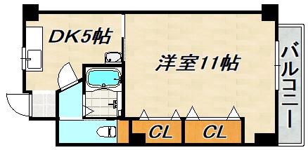白川台ハイツ 間取り図
