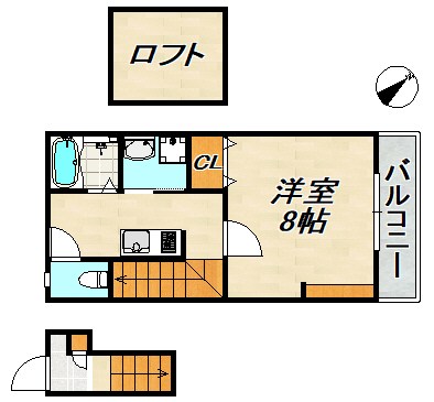 あんしん明神町 間取り図