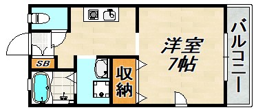 ドミール北鈴 間取り図