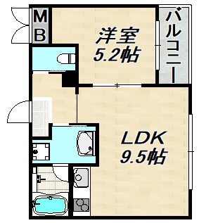 プリオーレリベルタ 間取り図