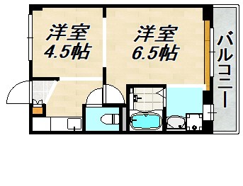 ヴィラナリー雲雀ヶ丘 間取り図