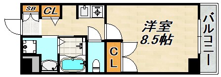 ロリエ新長田 間取り図