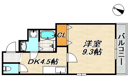 ローズコート 間取り図