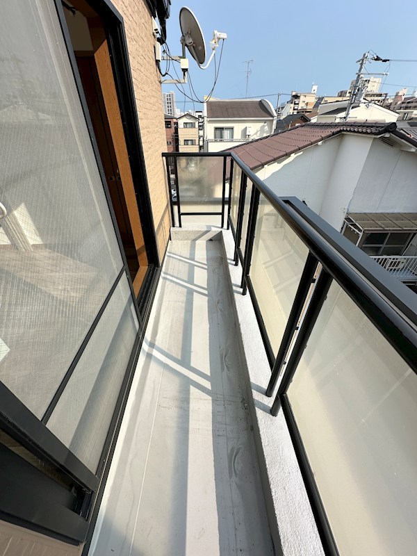 オレスコート板宿 ベランダ