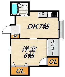 グリーンヒル新長田 間取り