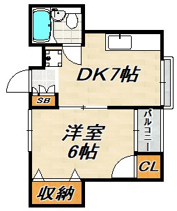 グリーンヒル新長田 間取り図