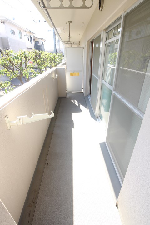 前原町マンション ベランダ