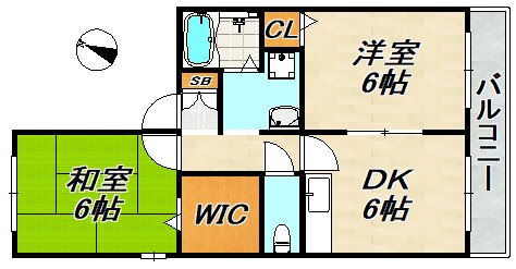 カーサビアンカ 間取り図