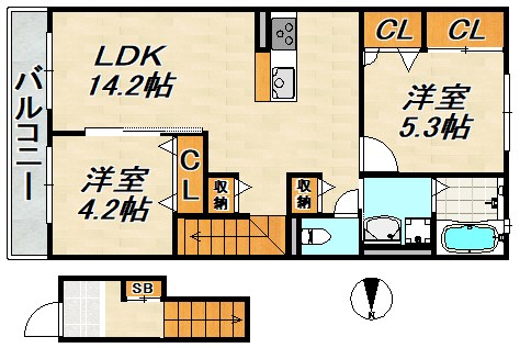 サンピエール 間取り