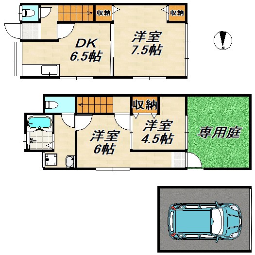 Cozy鈴東ハイツ 間取り図