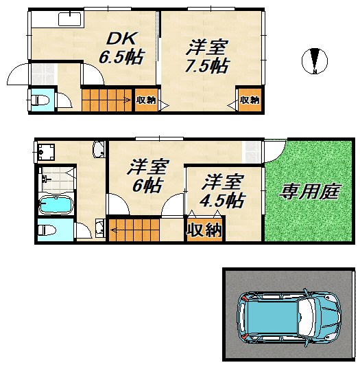 Cozy鈴東ハイツ  間取り図