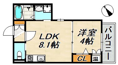 エフ アセシア カニーナ 間取り図