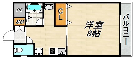 ファインコート学園西 間取り図